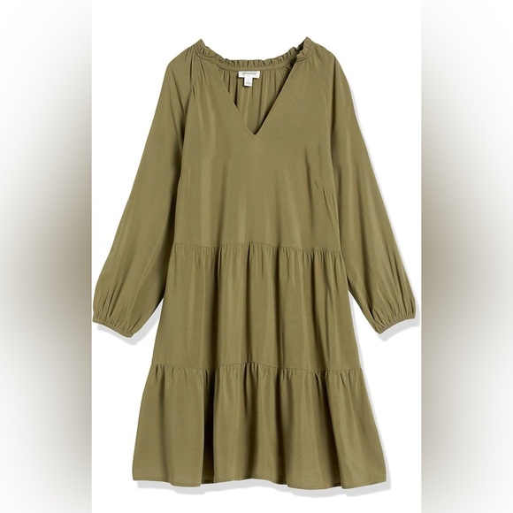the drop Dresses & Skirts - Caralyn Mirand The Drop Ruffle-Neck Tiered Mini Dress